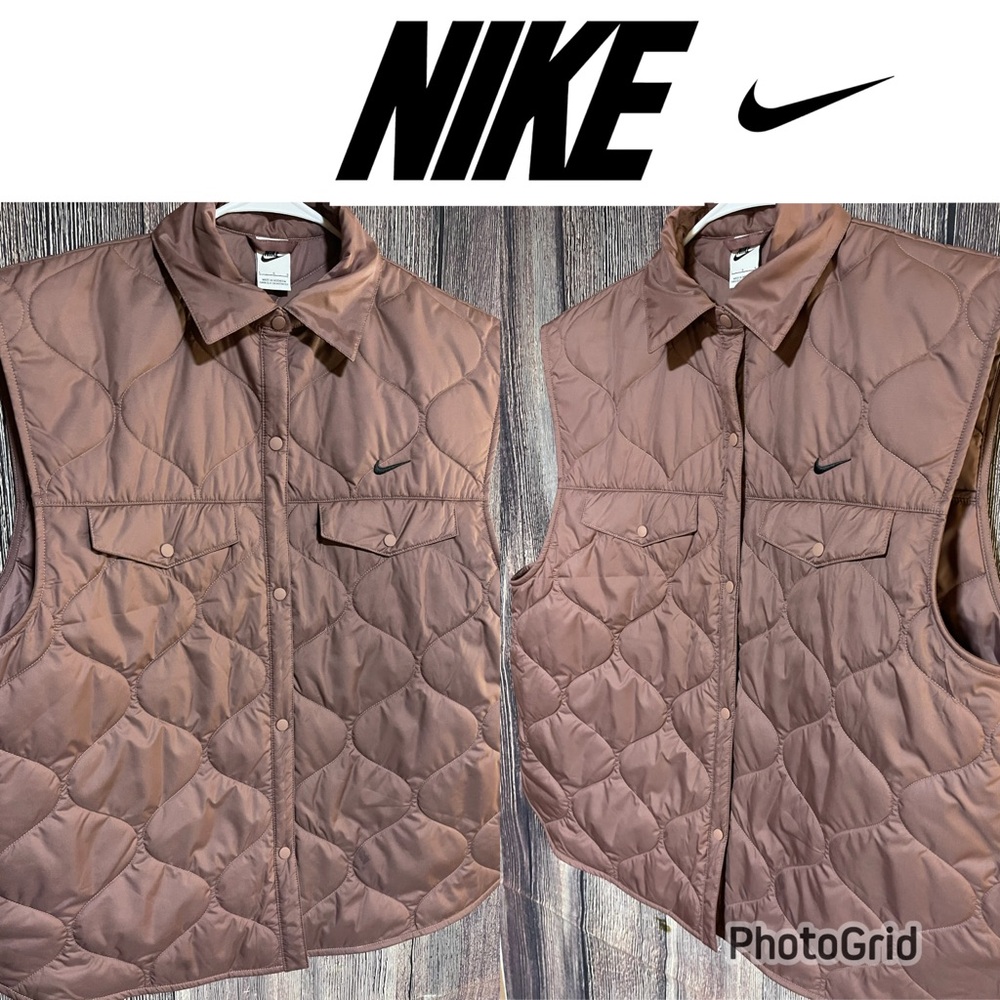 Women’s Nike Dusty Plum Over Sized  Vest size Large